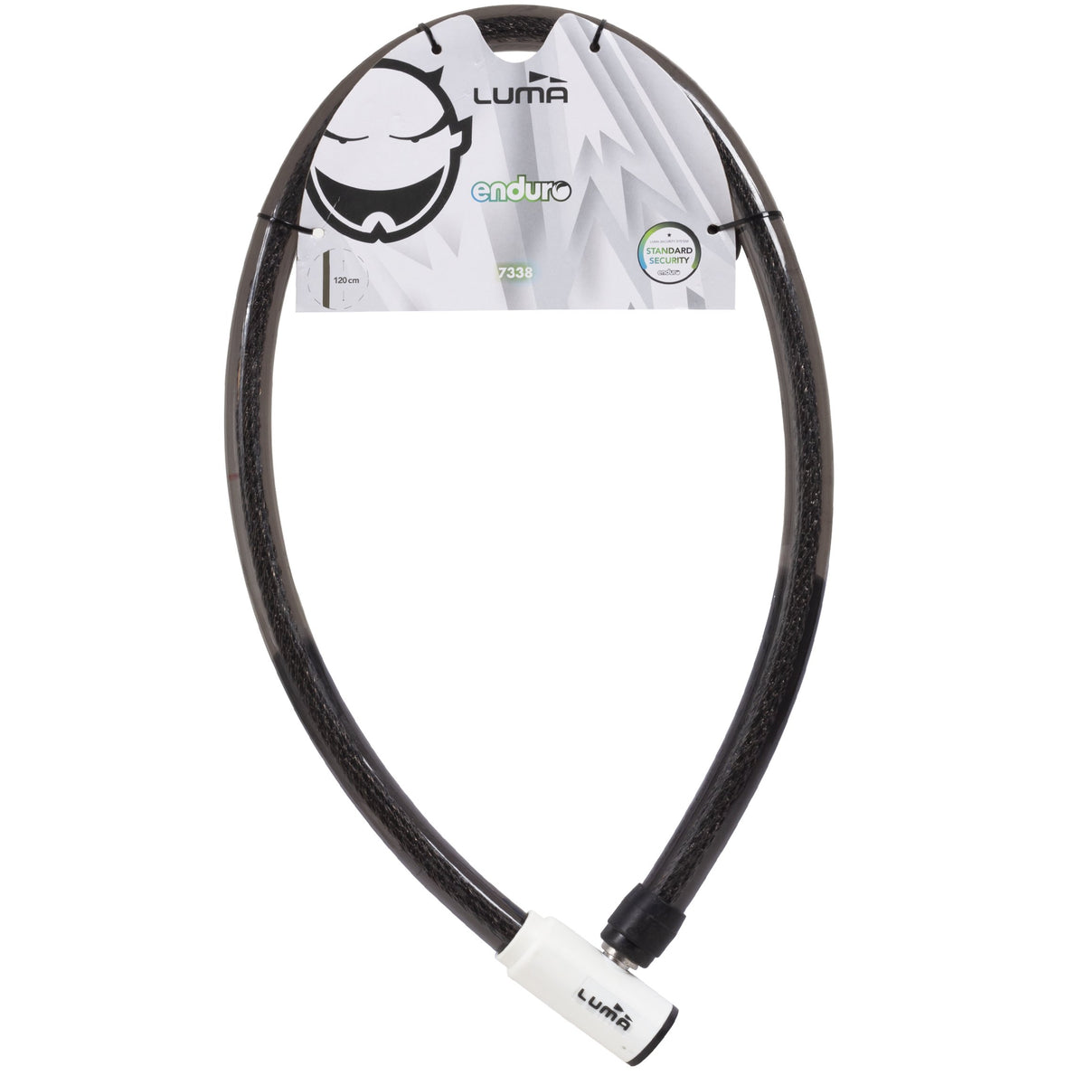 Candado Luma Cable Acero Enduro 7338 25 X 120 Cm