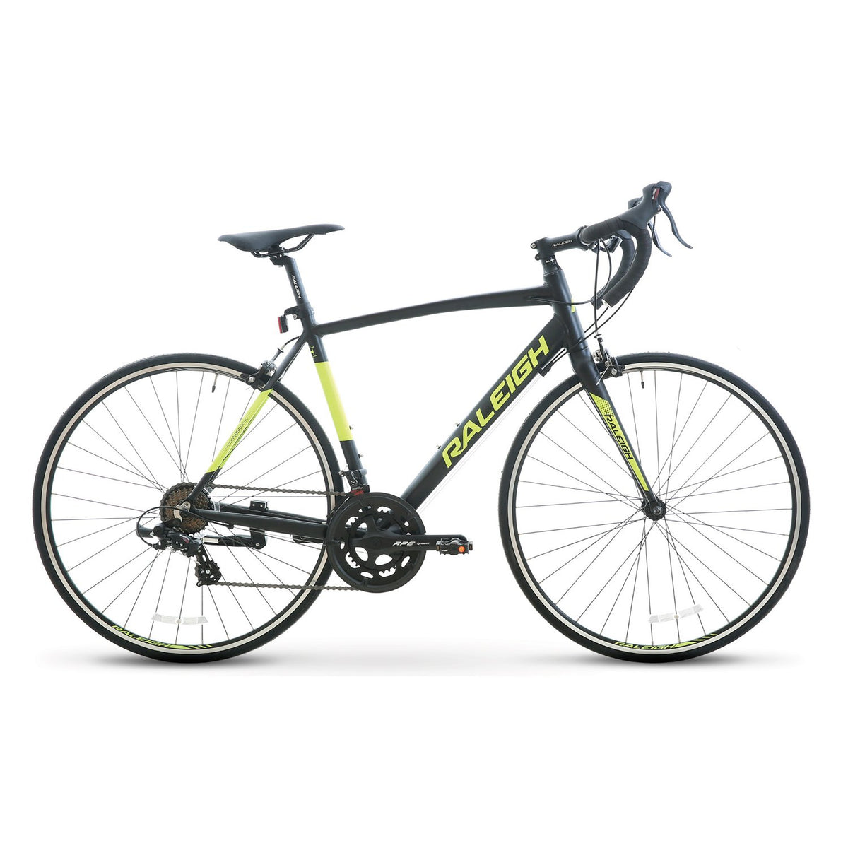 Bicicleta Raleigh Vulture 700C Negro / Amarillo