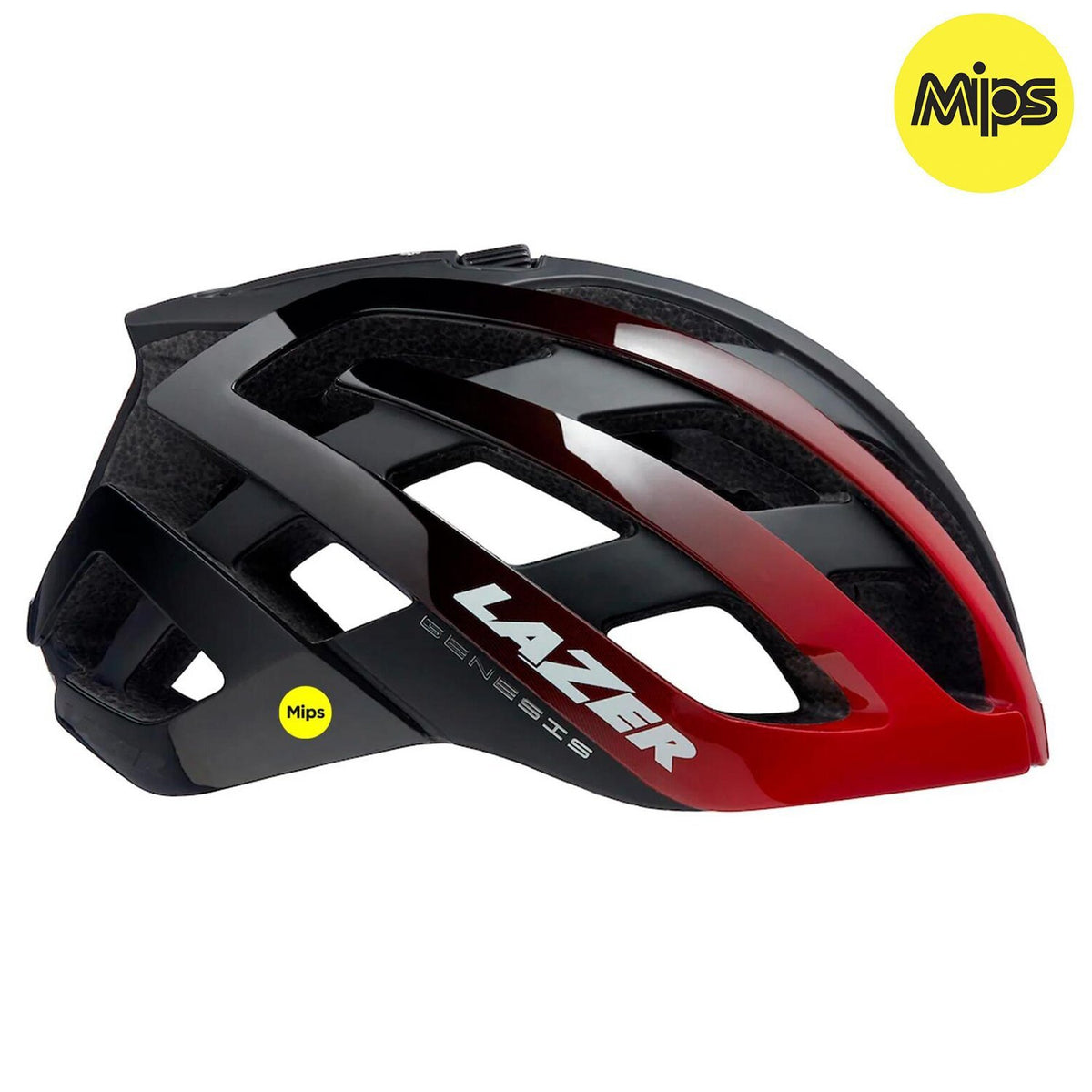 CASCO LAZER GENESIS MIPS CE MATTE STRIPES