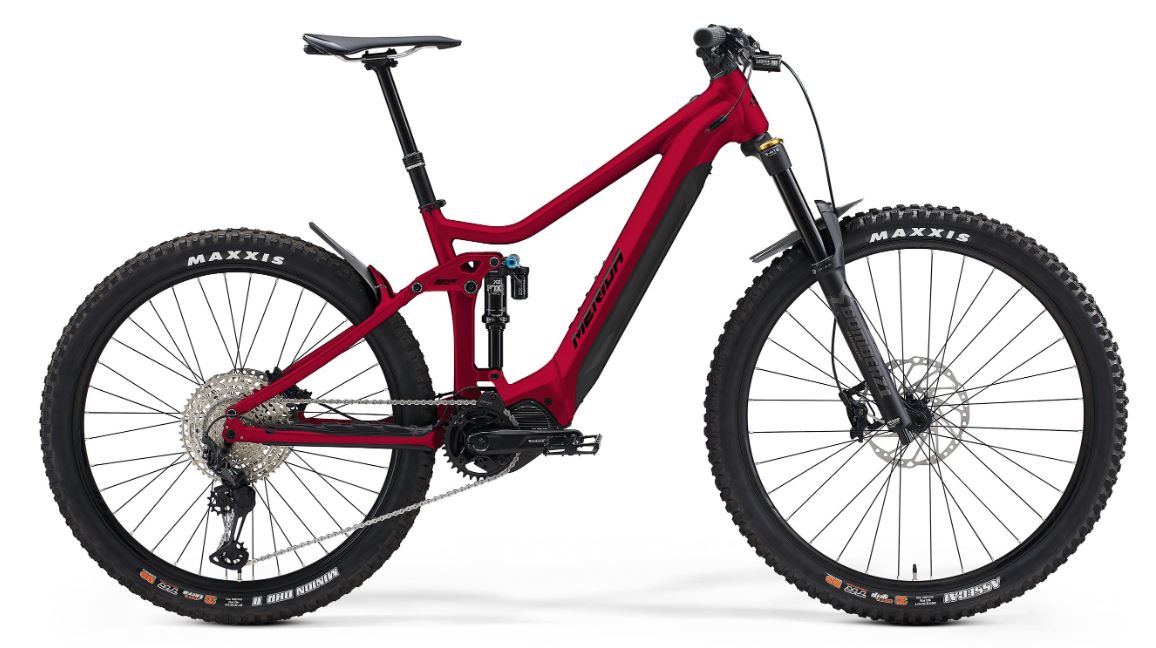 Bicicleta Merida E-One Sixty 700 Roja 2023 - S